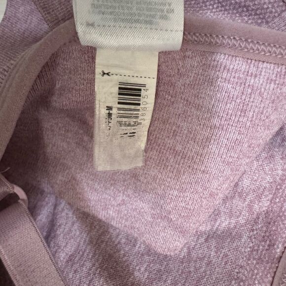 Gymshark Vital Seamless Bralette - Mauve Pink Marl - Size M - Picture 6 of 7
